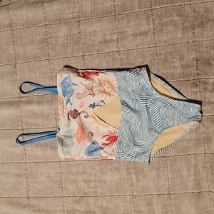 Pink Chicken one-piece girls swimsuit